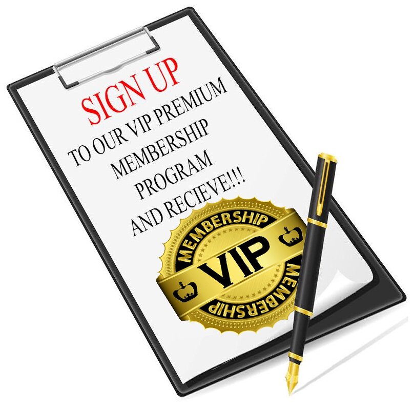 Sign up to our premium membership program and recieve