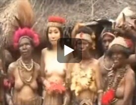 African Tribe Member Fuck Japanese Girl