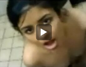 Cute Indian Prostitute licking and sucking